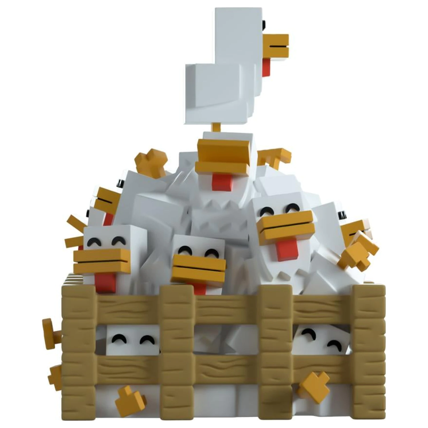 Minecraft Chickens figurka 9 cm fotografii produktu