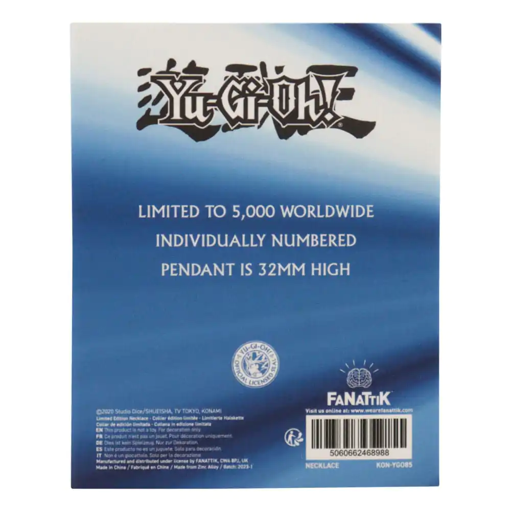 Yu-Gi-Oh! Náhrdelník Blue-Eyes White Dragon Limited Edition fotografii produktu