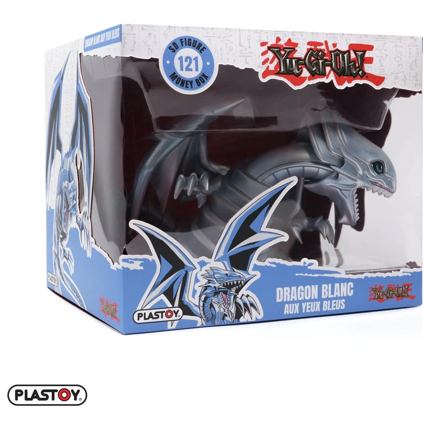 Yu-Gi-Oh: Pokladnička Blue-Eyes White Dragon 16 cm fotografii produktu