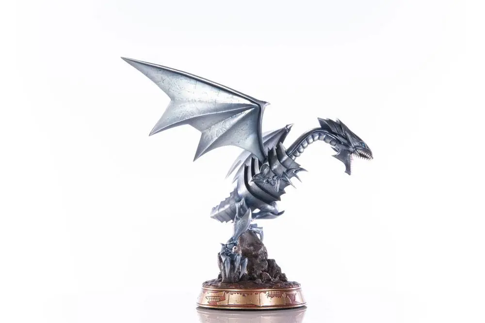 Yu-Gi-Oh! PVC Soška Blue-Eyes White Dragon Silver Edition 35 cm fotografii produktu
