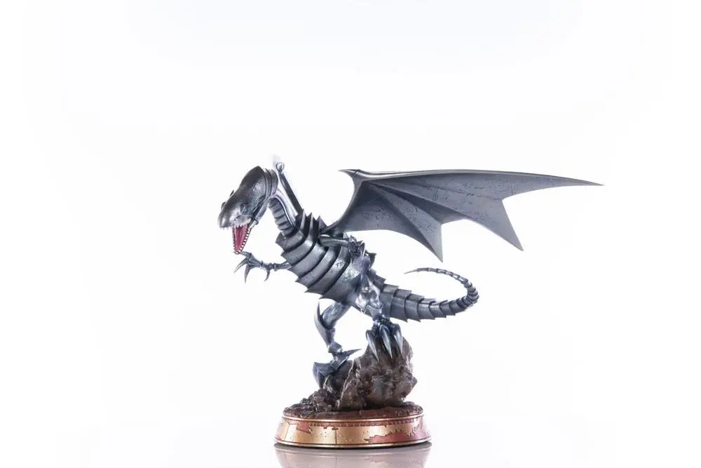 Yu-Gi-Oh! PVC Soška Blue-Eyes White Dragon Silver Edition 35 cm fotografii produktu