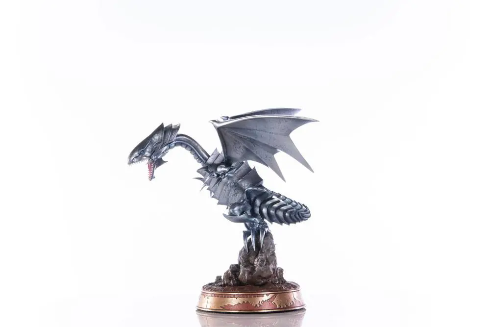 Yu-Gi-Oh! PVC Soška Blue-Eyes White Dragon Silver Edition 35 cm fotografii produktu