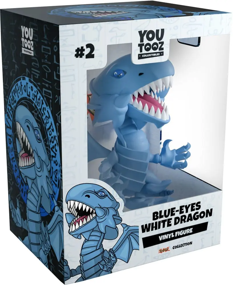 Yu-Gi-Oh! Vinyl Figure Blue Eyes White Dragon 10 cm fotografii produktu