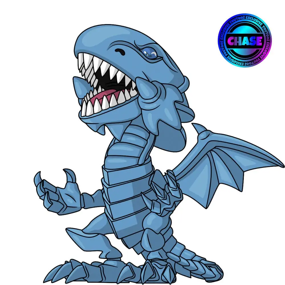 Yu-Gi-Oh! Vinyl Figure Blue Eyes White Dragon 10 cm fotografii produktu