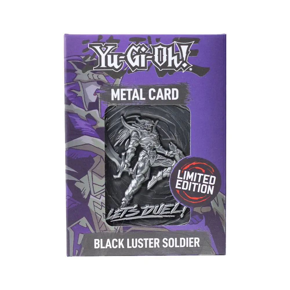 Yu-Gi-Oh! Replika karty Black Luster Soldier Limited Edition fotografii produktu