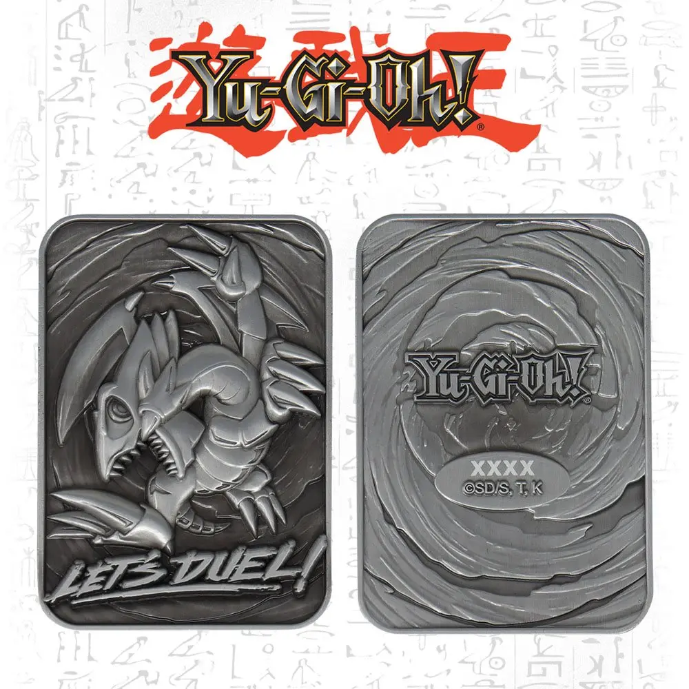 Yu-Gi-Oh! replika karta Blue Eyes Toon Dragon limitovaná edice fotografii produktu