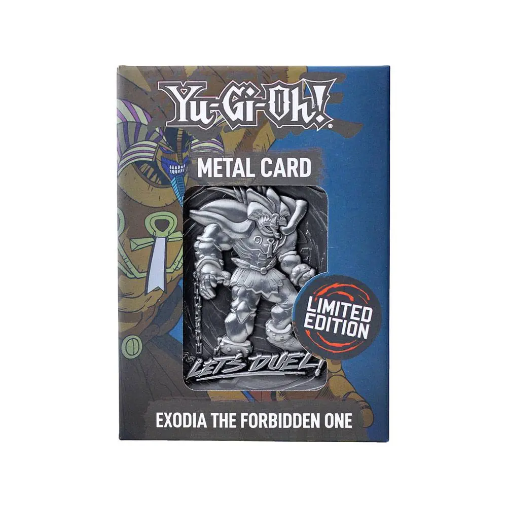 Yu-Gi-Oh! Replika karty Exodia The Forbidden One Limited Edition fotografii produktu