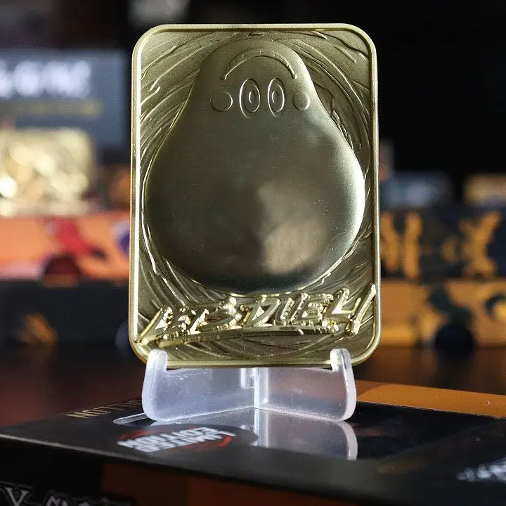 Yu-Gi-Oh! Replika karta Marshmallon (pozlacená) fotografii produktu