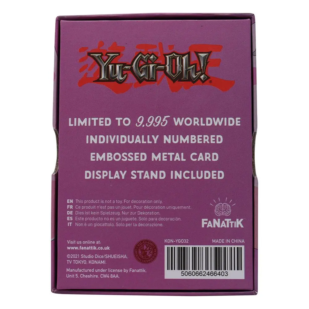 Yu-Gi-Oh! Replika karta Marshmallon Limited Edition fotografii produktu