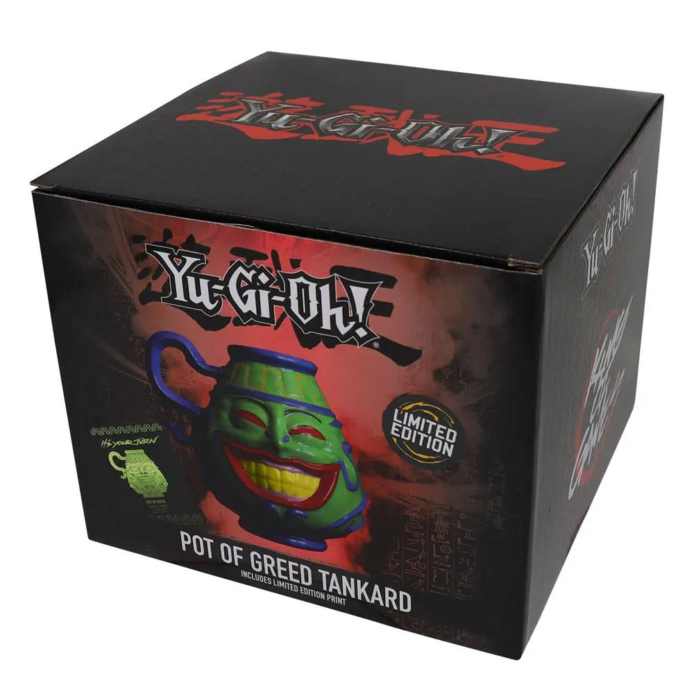 Yu-Gi-Oh! Sběratelský korbel Pot of Greed Limited Edition fotografii produktu