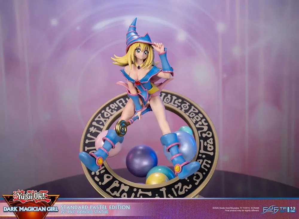 Yu-Gi-Oh! PVC socha Temná kouzelnice Standardní Pastelová edice 30 cm fotografii produktu