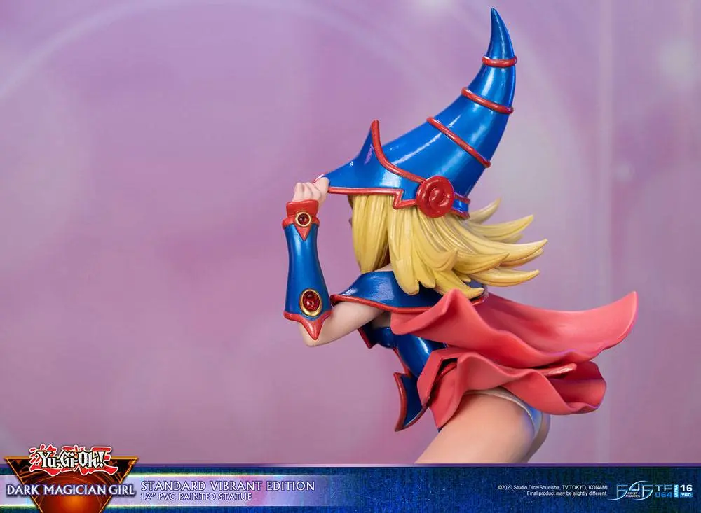 Yu-Gi-Oh! PVC Socha Temná mágova dívka Standardní zářivá edice 30 cm fotografii produktu