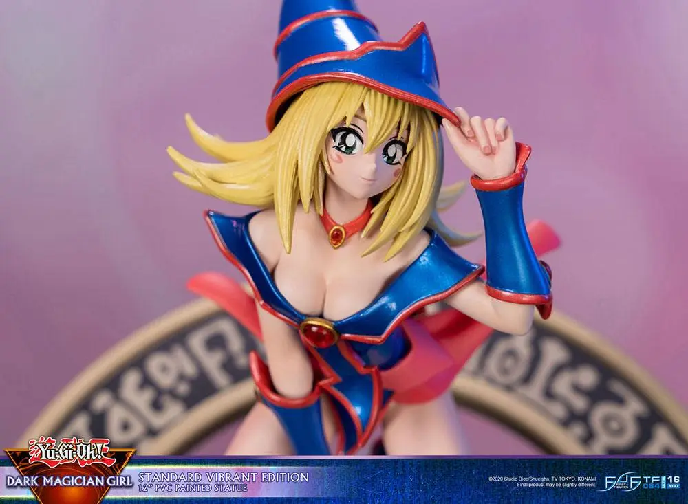 Yu-Gi-Oh! PVC Socha Temná mágova dívka Standardní zářivá edice 30 cm fotografii produktu