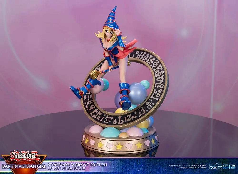 Yu-Gi-Oh! PVC Socha Temná mágova dívka Standardní zářivá edice 30 cm fotografii produktu