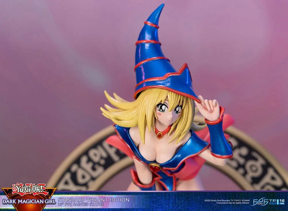 Yu-Gi-Oh! PVC Socha Temná mágova dívka Standardní zářivá edice 30 cm fotografii produktu