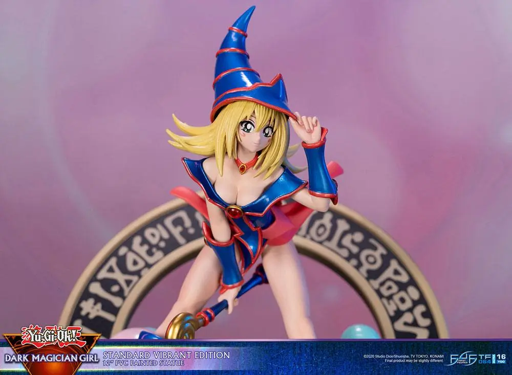 Yu-Gi-Oh! PVC Socha Temná mágova dívka Standardní zářivá edice 30 cm fotografii produktu