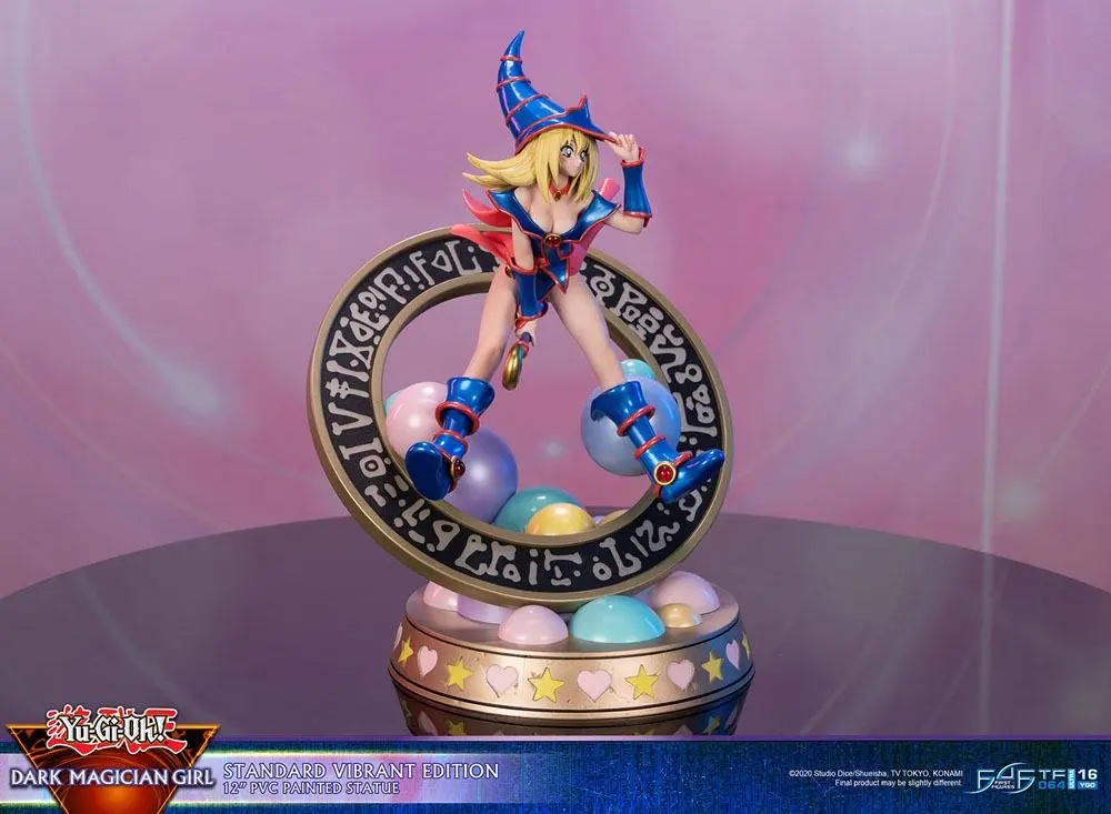 Yu-Gi-Oh! PVC Socha Temná mágova dívka Standardní zářivá edice 30 cm fotografii produktu