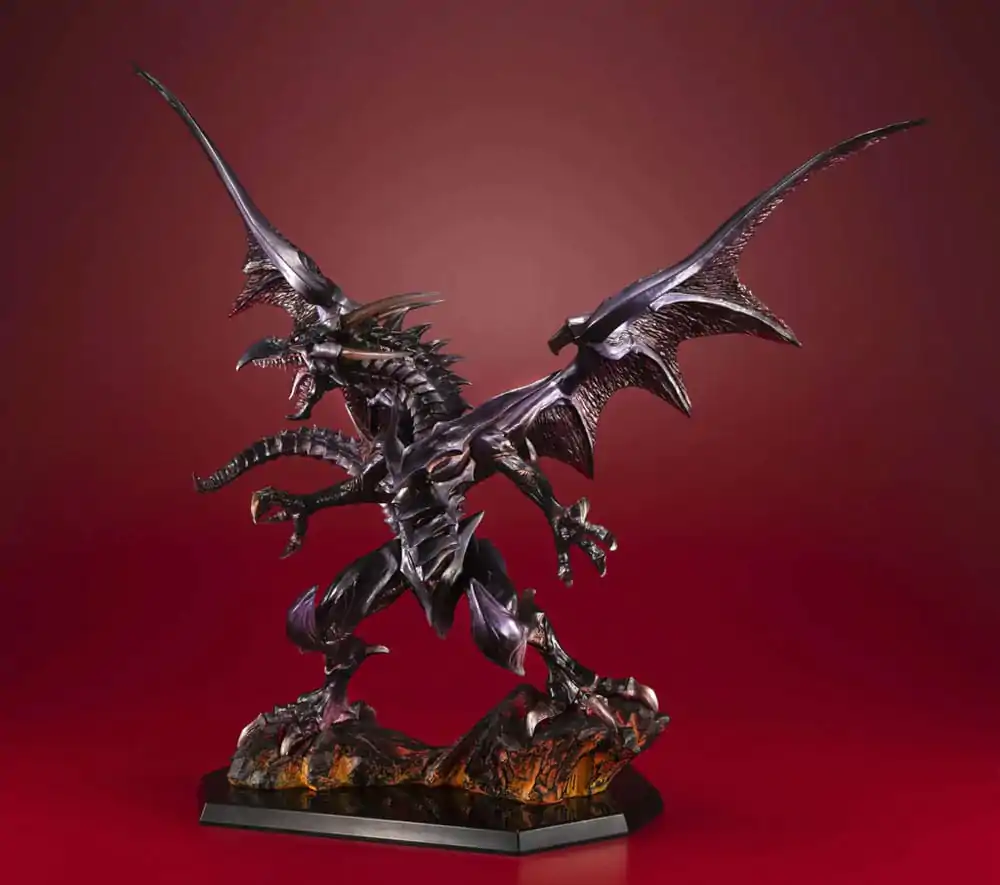 Yu-Gi-Oh! Duel Monsters Art Works Monsters PVC socha Red-eyes Black Dragon Holographic Edition 32 cm fotografii produktu