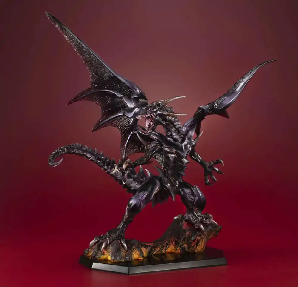 Yu-Gi-Oh! Duel Monsters Art Works Monsters PVC socha Red-eyes Black Dragon Holographic Edition 32 cm fotografii produktu