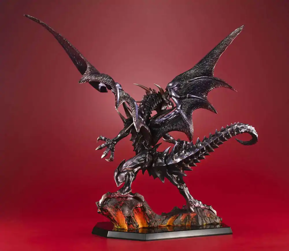 Yu-Gi-Oh! Duel Monsters Art Works Monsters PVC socha Red-eyes Black Dragon Holographic Edition 32 cm fotografii produktu