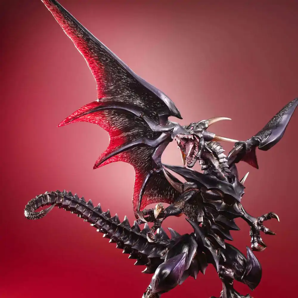 Yu-Gi-Oh! Duel Monsters Art Works Monsters PVC socha Red-eyes Black Dragon Holographic Edition 32 cm fotografii produktu