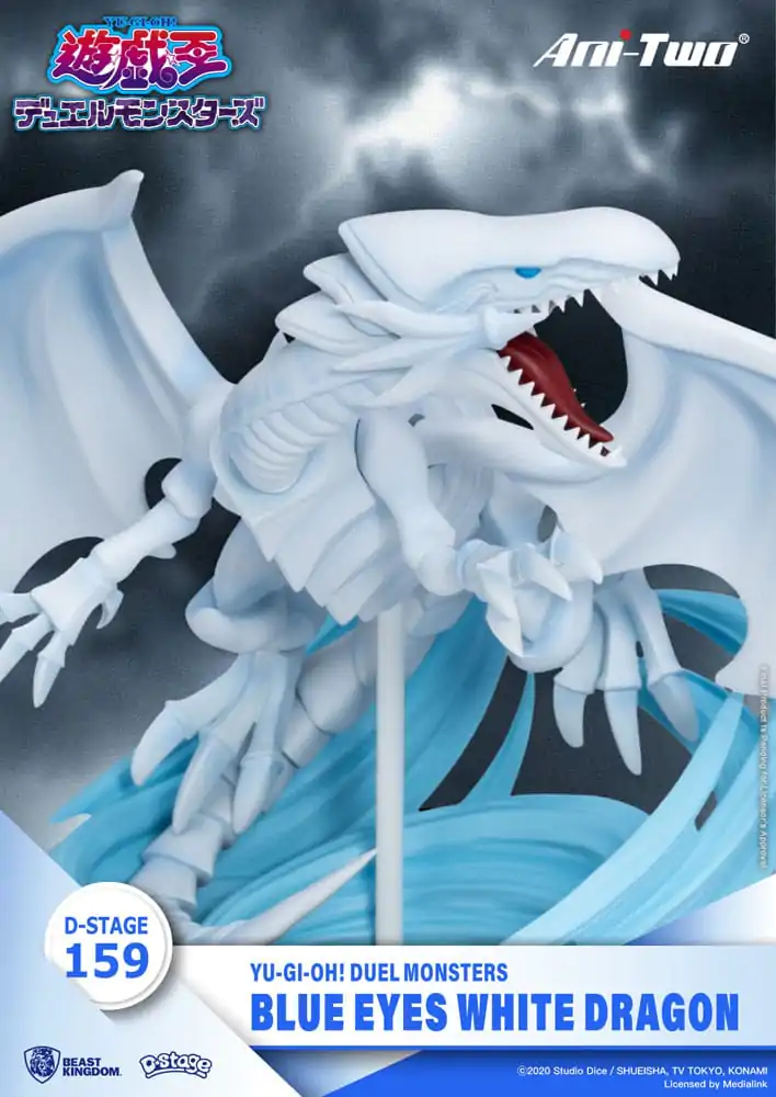 Yu-Gi-Oh! Duel Monsters D-Stage PVC Diorama Blue Eyes White Dragon 15 cm fotografii produktu