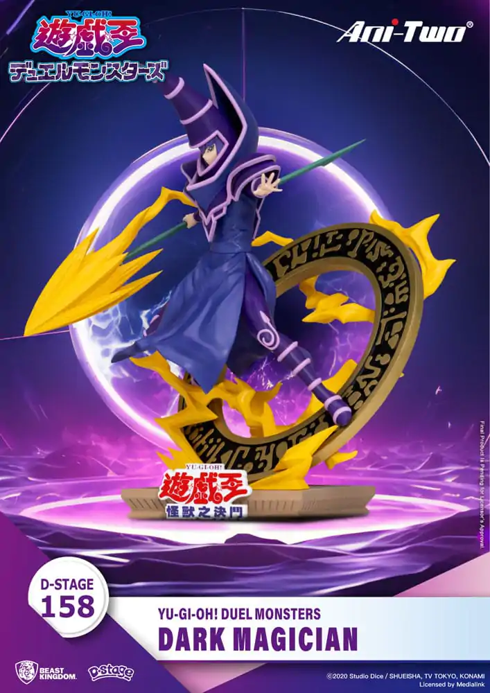 Yu-Gi-Oh! Duel Monsters D-Stage PVC Diorama Temný mág 15 cm fotografii produktu