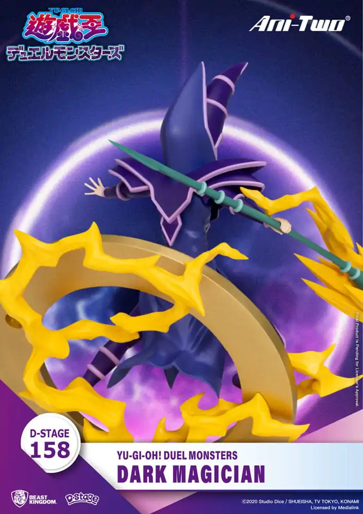 Yu-Gi-Oh! Duel Monsters D-Stage PVC Diorama Temný mág 15 cm fotografii produktu