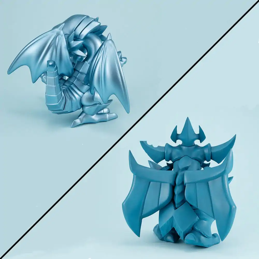 Yu-Gi-Oh! Duel Monsters Megatoon PVC socha Modrooký Bílý Drak & Obelisk Trýznitel (s dárkem) fotografii produktu