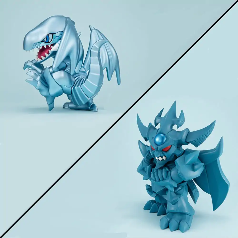 Yu-Gi-Oh! Duel Monsters Megatoon PVC socha Modrooký Bílý Drak & Obelisk Trýznitel (s dárkem) fotografii produktu