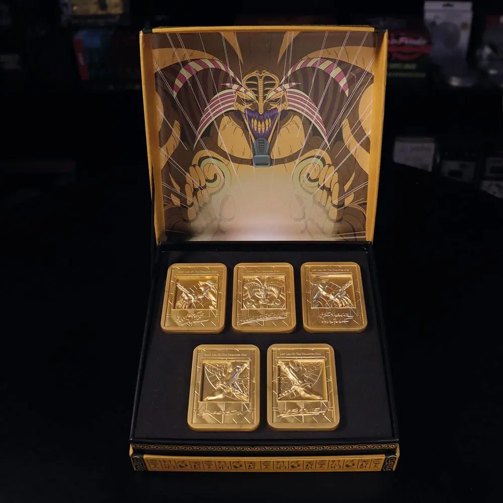 Yu-Gi-Oh! Exodia the Forbidden One Ingot sada (pozlaceno) fotografii produktu