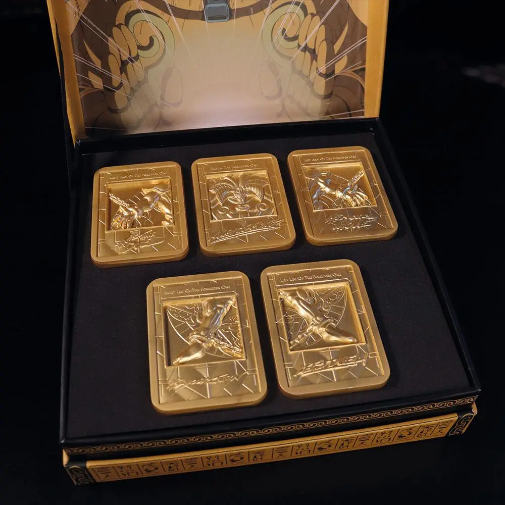 Yu-Gi-Oh! Exodia the Forbidden One Ingot sada (pozlaceno) fotografii produktu