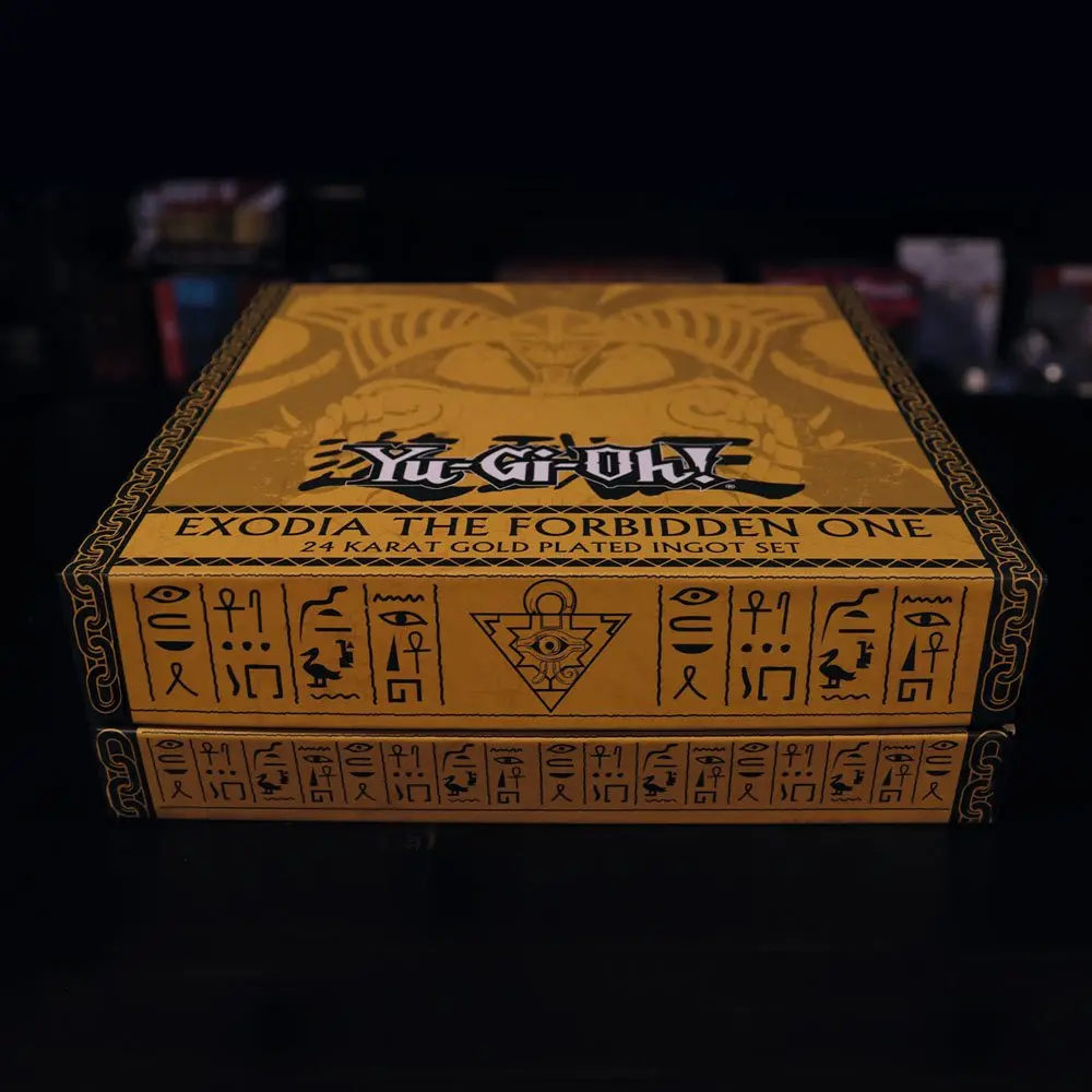 Yu-Gi-Oh! Exodia the Forbidden One Ingot sada (pozlaceno) fotografii produktu
