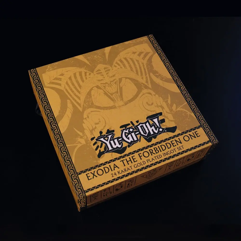Yu-Gi-Oh! Exodia the Forbidden One Ingot sada (pozlaceno) fotografii produktu