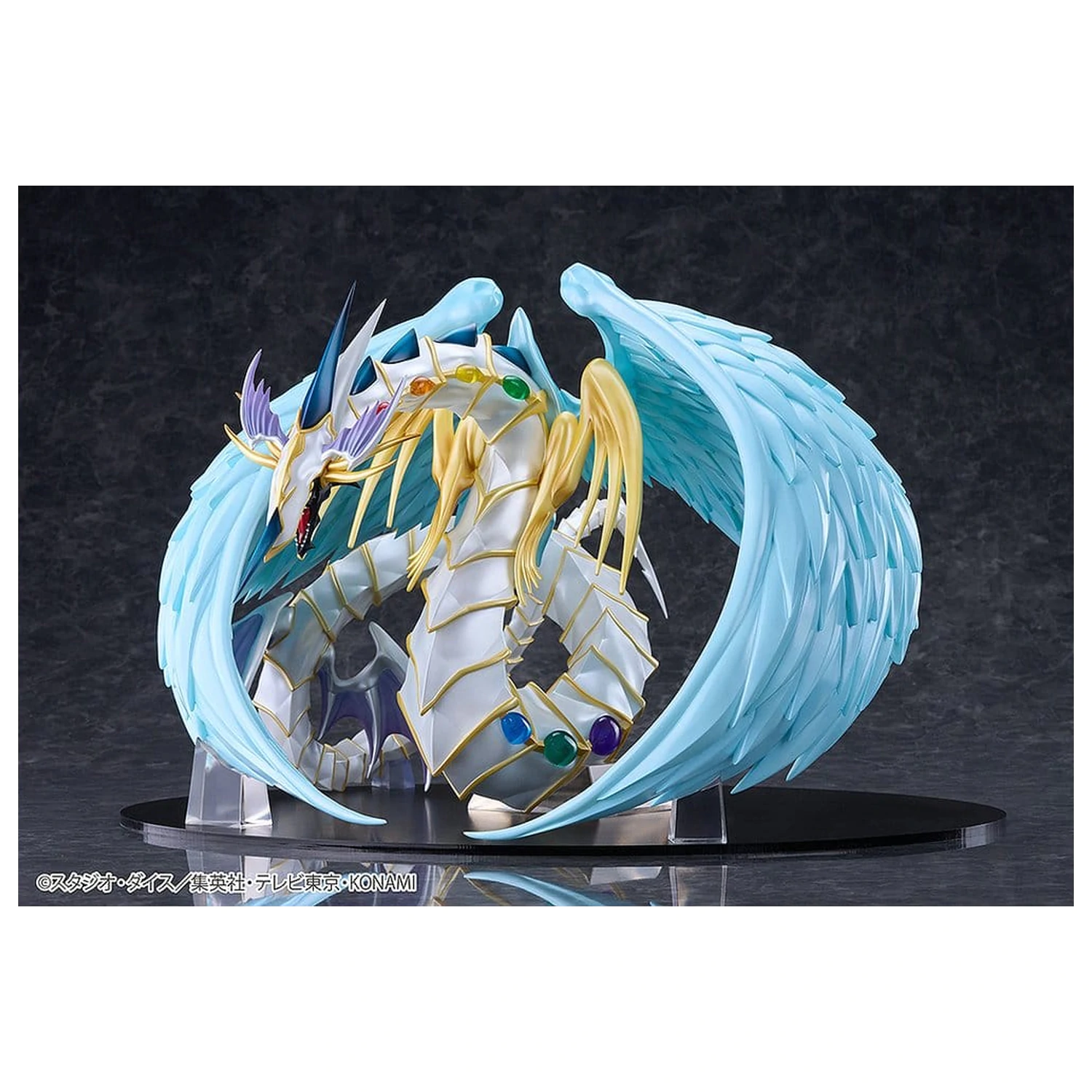 Yu-Gi-Oh! GX PVC figurka Rainbow Dragon 28 cm fotografii produktu