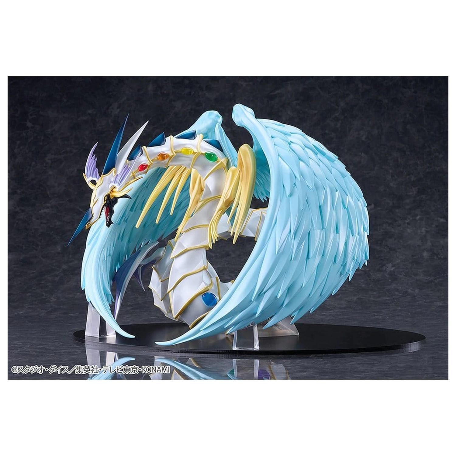 Yu-Gi-Oh! GX PVC figurka Rainbow Dragon 28 cm fotografii produktu