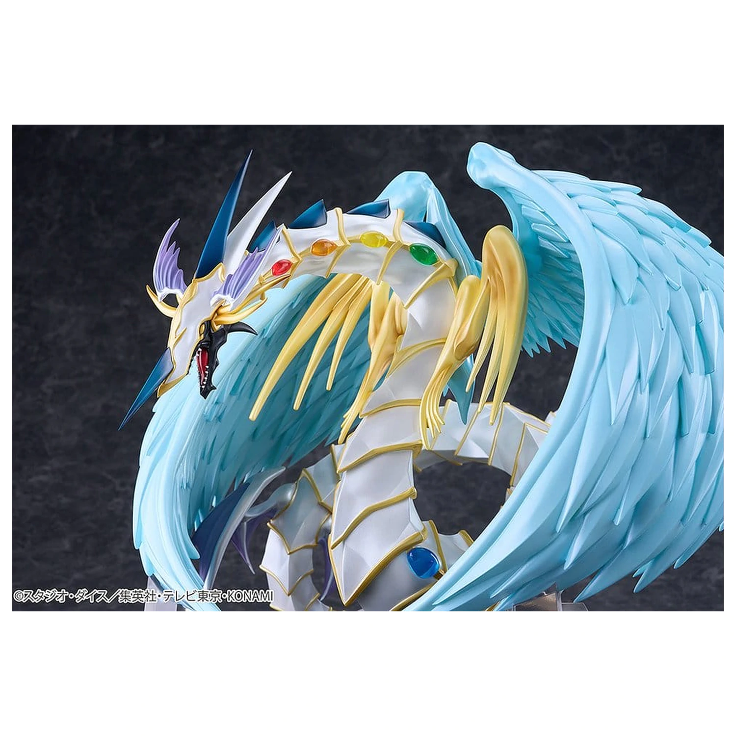 Yu-Gi-Oh! GX PVC figurka Rainbow Dragon 28 cm fotografii produktu