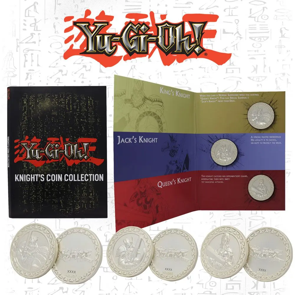 Yu-Gi-Oh! Sběratelské mince 3 ks Knights fotografii produktu