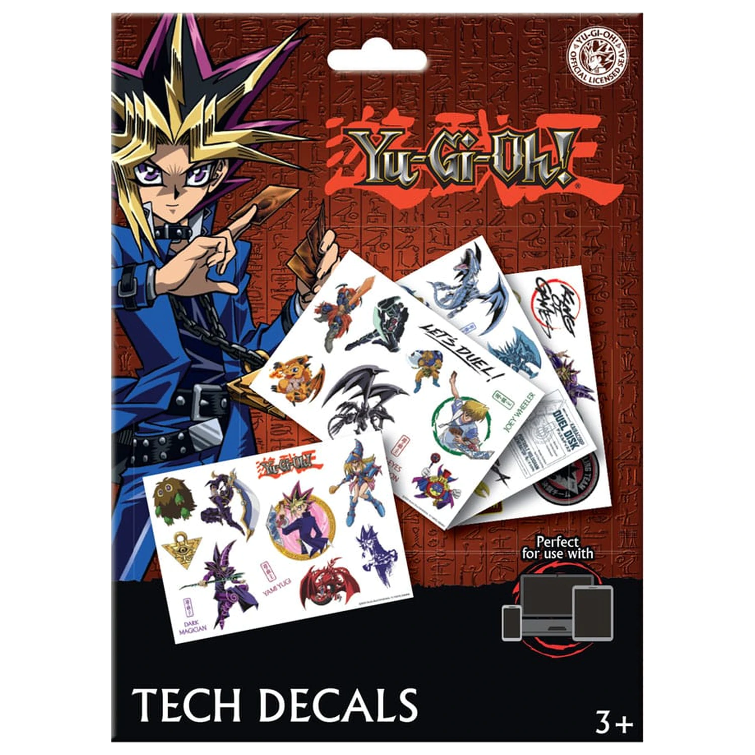 Yu-Gi-Oh! balíček technických nálepek fotografii produktu
