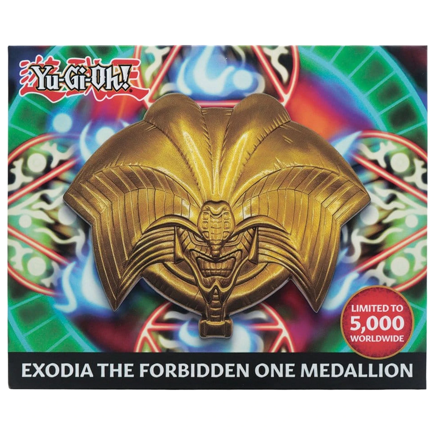 Yu-Gi-Oh! Medailon Exodia Head Limitovaná edice fotografii produktu