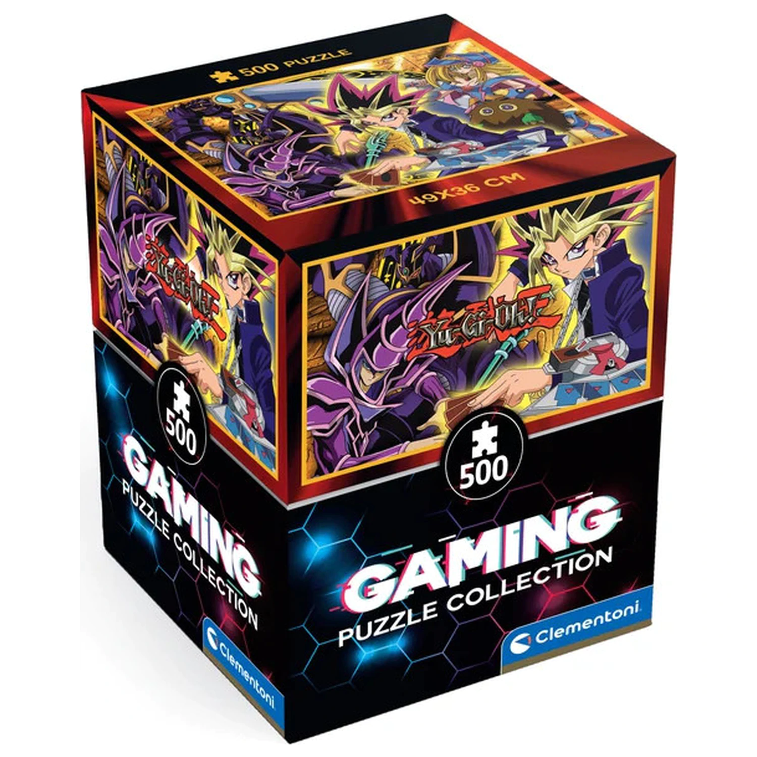 Yu-Gi-Oh! Mystic Card 500dílné Kübokové Puzzle fotografii produktu