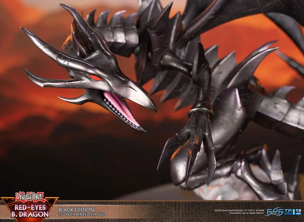 Yu-Gi-Oh! PVC Socha Red-Eyes B. Dragon Black Colour 33 cm fotografii produktu