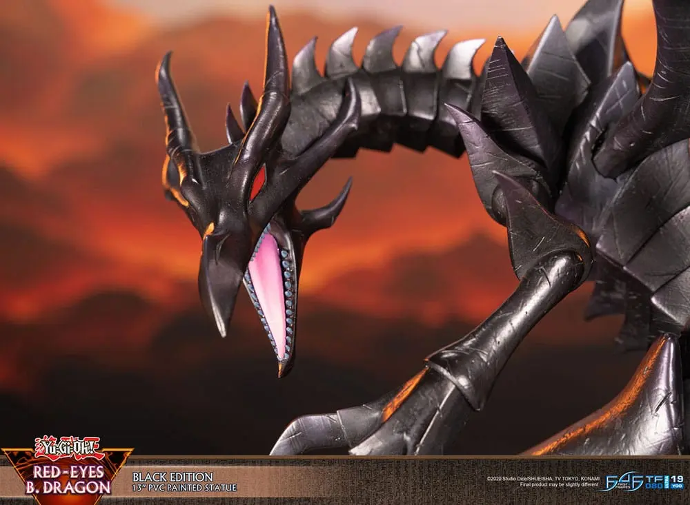 Yu-Gi-Oh! PVC Socha Red-Eyes B. Dragon Black Colour 33 cm fotografii produktu