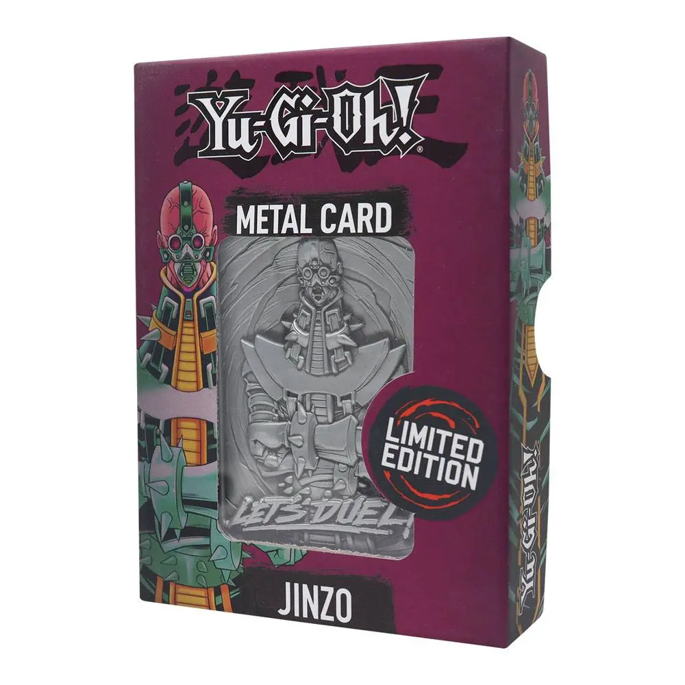 Yu-Gi-Oh! Replika karta Jinzo Limitovaná edice fotografii produktu