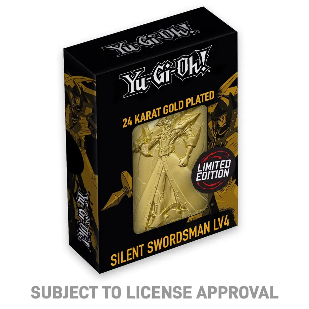 Yu-Gi-Oh! Replica Card The Silent Swordsman (pozlacená) fotografii produktu