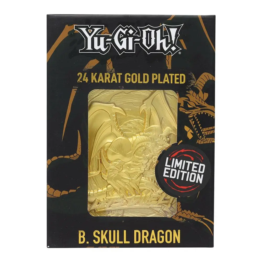 Yu-Gi-Oh! Replica Card B. Skull Dragon (pozlacená) fotografii produktu