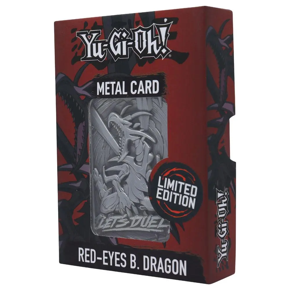 Yu-Gi-Oh! Replika karta Red Eyes B. Dragon Limitovaná edice fotografii produktu