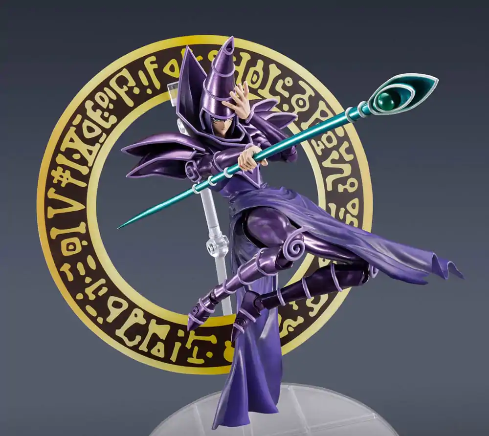 Yu-Gi-Oh! S.H. MonsterArts akční figurka Dark Magician 19 cm fotografii produktu