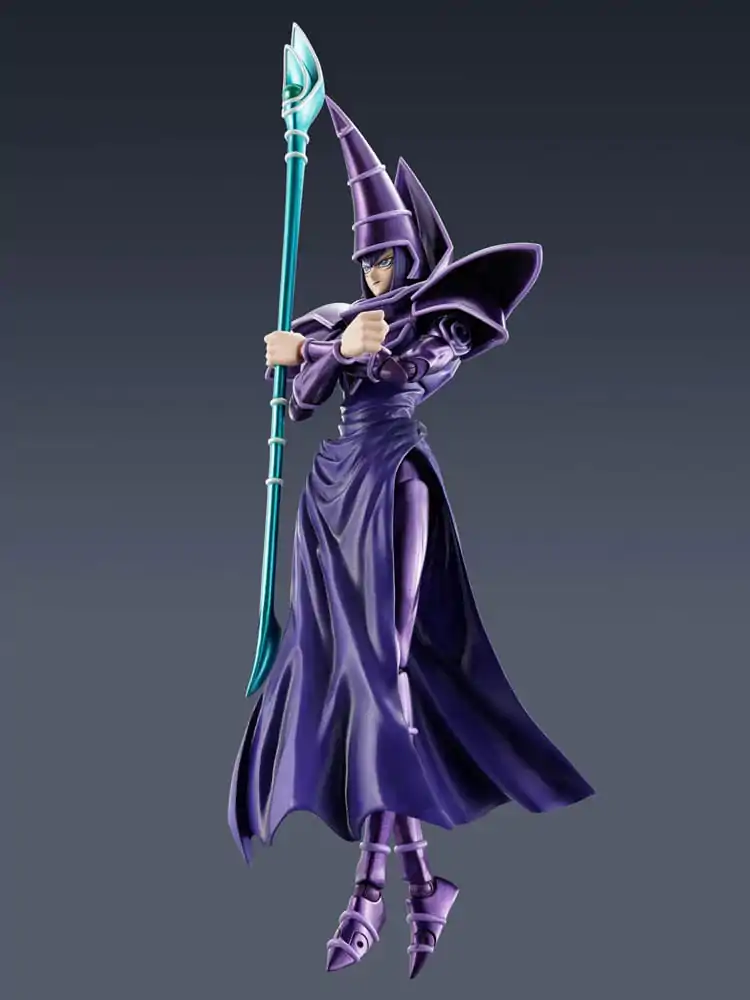 Yu-Gi-Oh! S.H. MonsterArts akční figurka Dark Magician 19 cm fotografii produktu