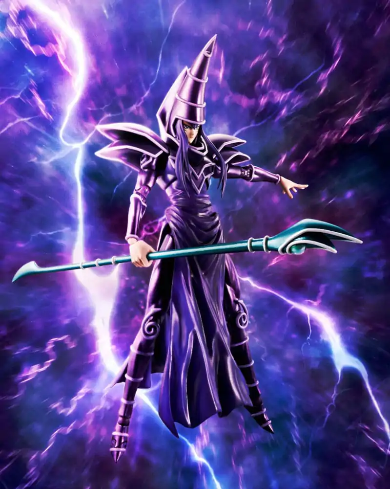 Yu-Gi-Oh! S.H. MonsterArts akční figurka Dark Magician 19 cm fotografii produktu